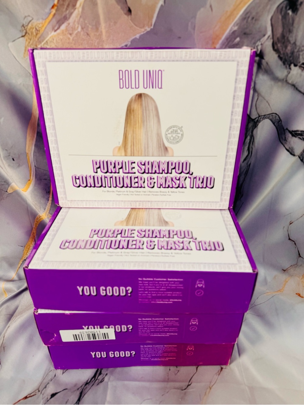 ✨💜 BOLD UNIQ Purple Treatment Trio 💜✨ ICE QUEENS COME HERE 🧊 🫅 ✨